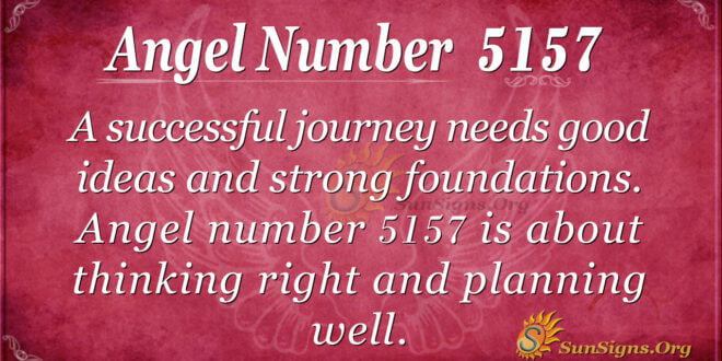 Angel number 5157