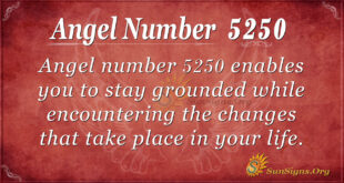 Angel Number 5250