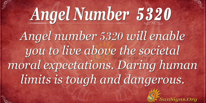 Angel number 5320