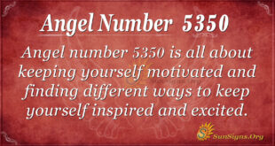 Angel number 5350