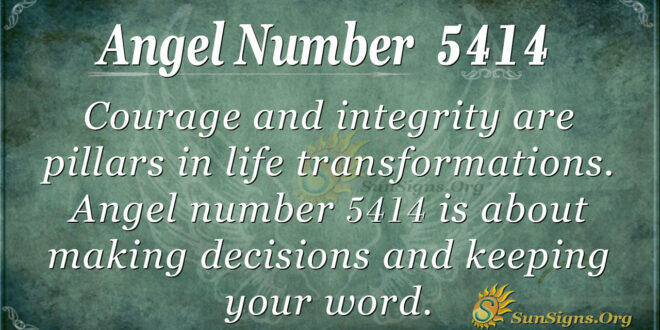 5414 angel number
