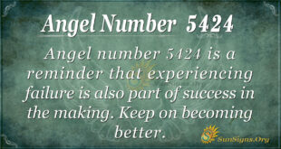 Angel number 5424
