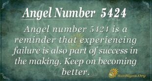 Angel number 5424