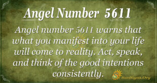 Angel number 5611