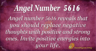 Angel number 5616