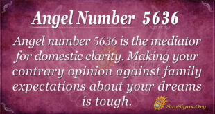 Angel number 5636