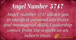 5747 angel number