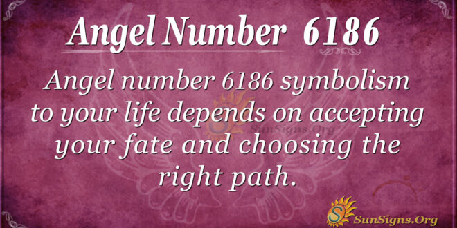 Angel number 6186