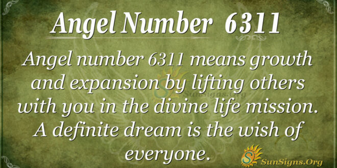 6311 angel number