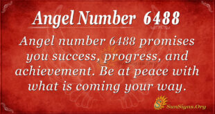 Angel number 6488