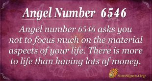 Angel number 6546