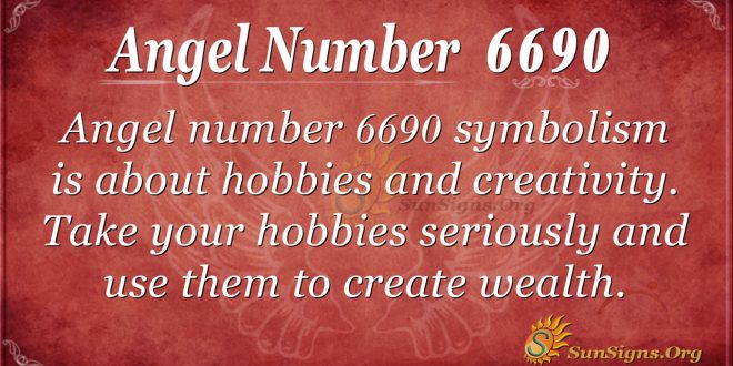 Angel number 6690