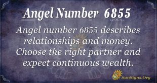 Angel number 6855