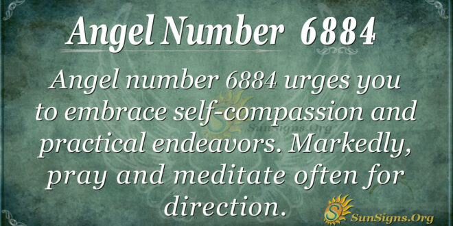 Angel number 6884