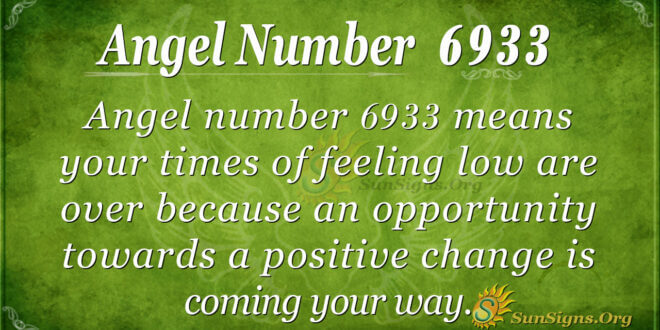 6933 angel number