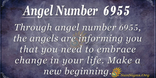 Angel number 6955