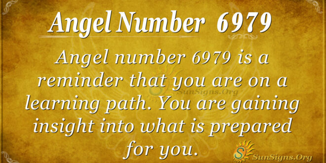 Angel number 6979