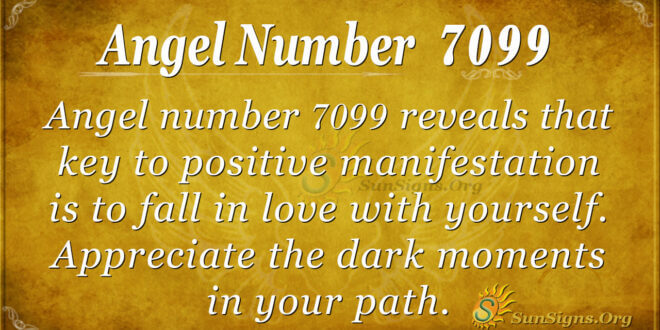 Angel number 7099