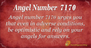 Angel Number 7170