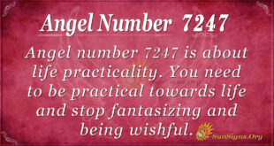 Angel number 7247