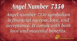 Angel number 7350