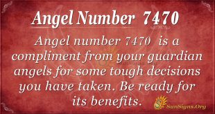 Angel number 7470