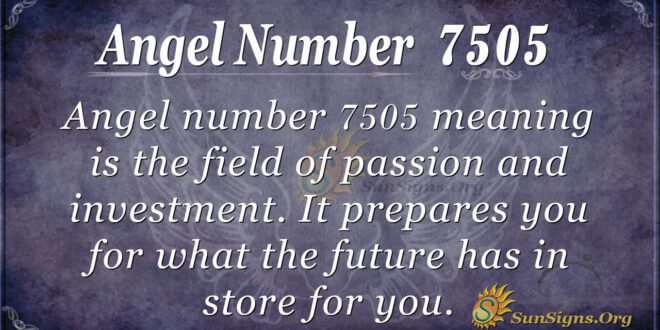 7505 angel number