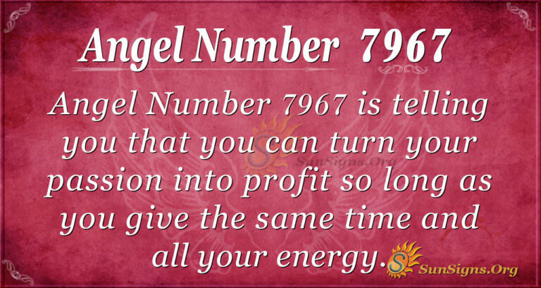 Angel Number 7967 Meaning - A Symbol Of Boldness - SunSigns.Org