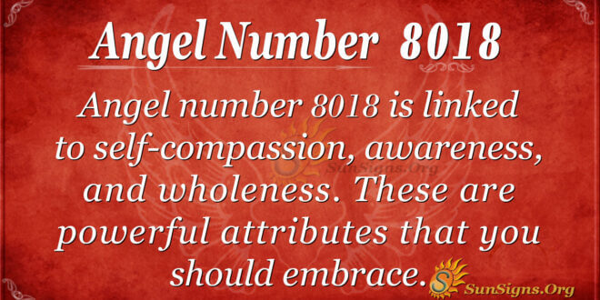 Angel number 8018