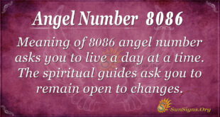 Angel number 8086