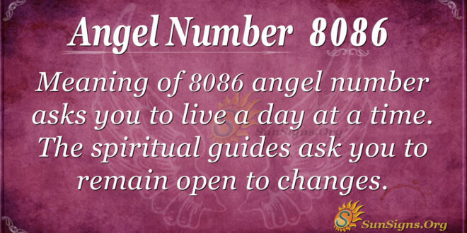 Angel number 8086
