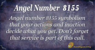 Angel number 8155