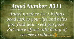 Angel Number 8311