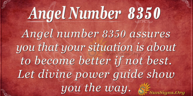 Angel number 8350