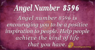 Angel Number 8596