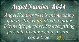 Angel Number 8644