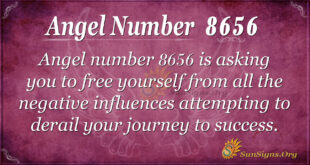 Angel number 8656
