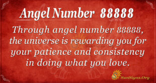 Angel number 88888