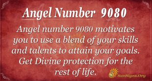 Angel number 9080