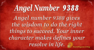 Angel number 9388