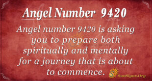 Angel number 9420