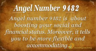 Angel number 9482