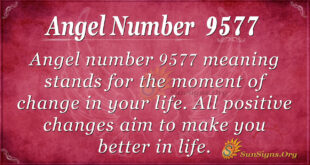 Angel number 9577