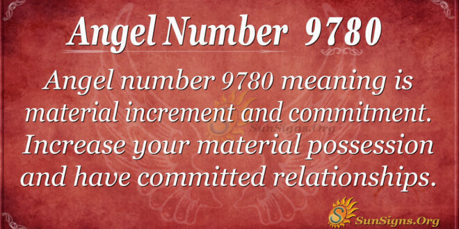 9780 angel number