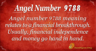 Angel number 9788