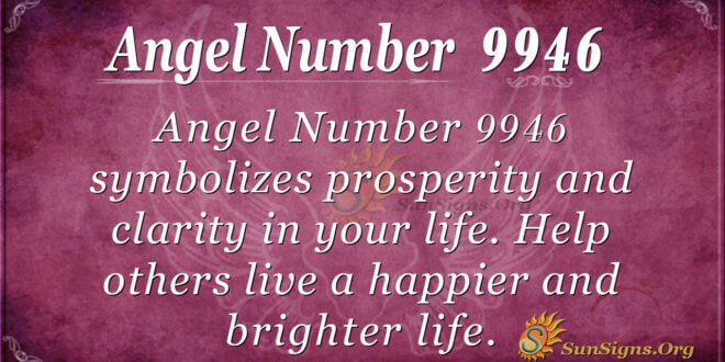 Angel number 9946