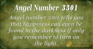 Angel number 3301