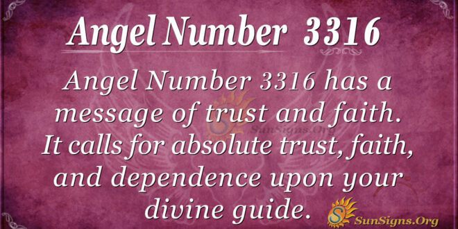 3316 angel number