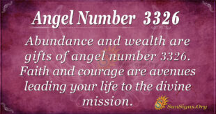 3326 angel number