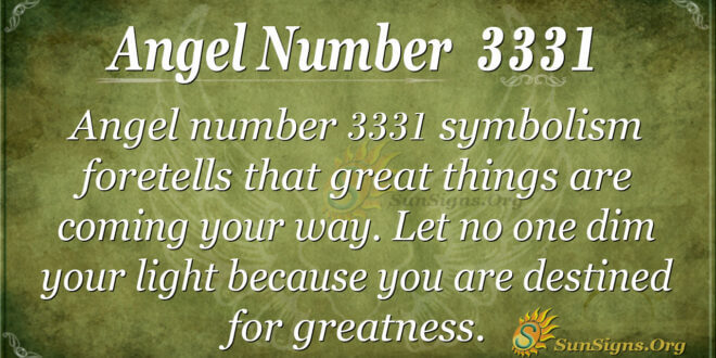 3331 angel number